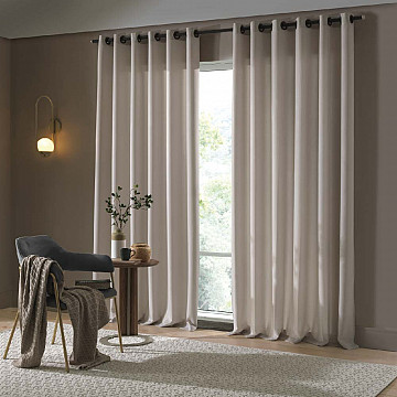 CORTINA RUSTICA 2,00m x 1,60m OXFORD LISA